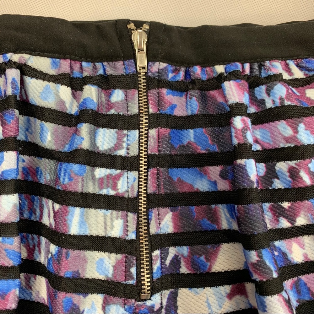 Forever 21 mini skirt size L multicolour - Picture 3 of 8